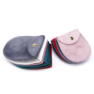 Sac à bijoux en velours doux en forme d'oeuf