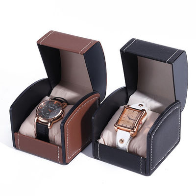 acheter Flip Open Deluxe Casque de montre en cuir fait à la main Trésor Emballage Couverture de montre online manufacture