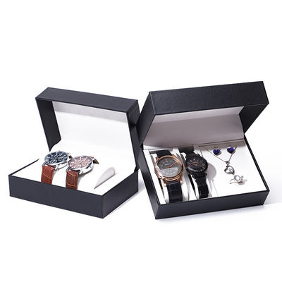 acheter Boîte à montres en papier dur de grande capacité boîte à bijoux robuste online manufacture