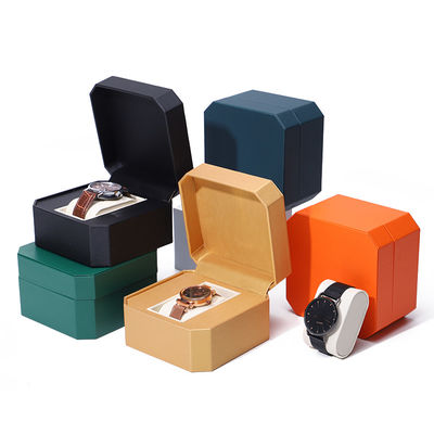 acheter Boîte de montre en cuir de luxe avec douce doublure de velours pour cadeau online manufacture