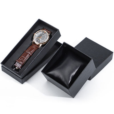 acheter Texture de lin Noble en cuir PU doux Montre boîte de rangement de luxe online manufacture