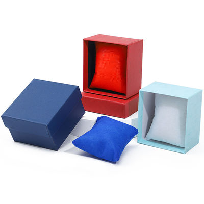 acheter Boîte de montres en papier à grains à fente unique avec oreiller amovible online manufacture