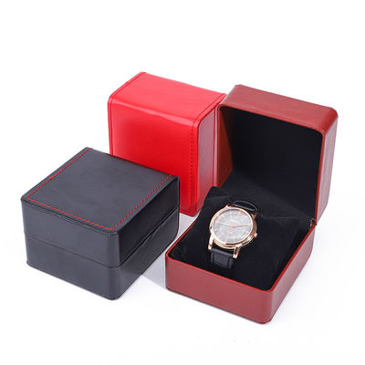 acheter Boîte à montres en faux cuir pour hommes avec oreiller pour affichage de luxe online manufacture