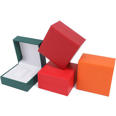 Boîte à montres en plastique détachable élégant Casse de rangement de luxe avec douce doublure de velours