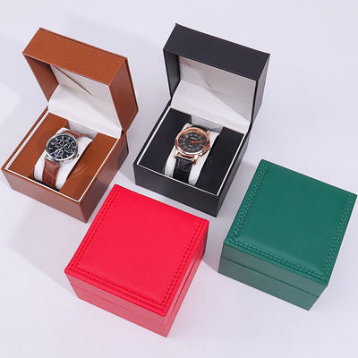 acheter Boîte d'emballage de montres en faux en cuir carré Tasteful Case Casio anti-poussière pour cadeau online manufacture