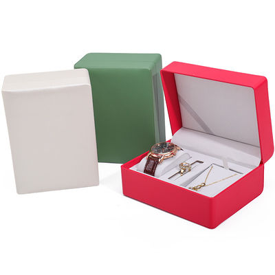 Boîte de rangement pour montres pratiques multifonctionnelles avec trois cellules
