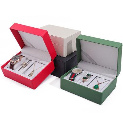 Boîte de rangement pour montres pratiques multifonctionnelles avec trois cellules