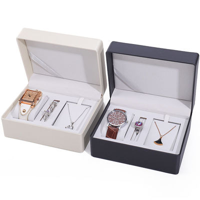 Boîte de rangement pour montres pratiques multifonctionnelles avec trois cellules