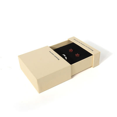 Chine fabrication en gros de haute qualité Collier Boucle d'oreille Bracelet boîte d'anneau Joaillerie emballage personnalisé personnalisé Eco Friendly Carton papier tiroir Joaillerie boîte avec logo