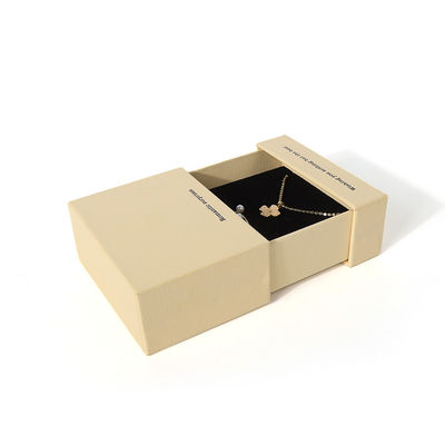 Chine fabrication en gros de haute qualité Collier Boucle d'oreille Bracelet boîte d'anneau Joaillerie emballage personnalisé personnalisé Eco Friendly Carton papier tiroir Joaillerie boîte avec logo