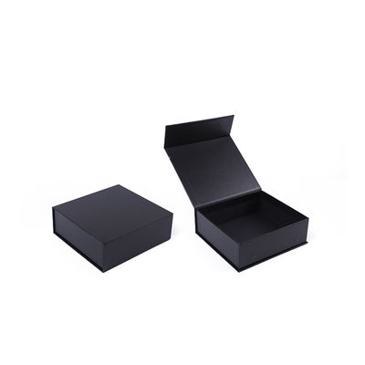 Fabrication en gros de boîtes cadeaux magnétiques de haute qualité, emballage avec logo personnalisé, luxe, écologique, en carton, papier noir, boîte à bijoux magnétique