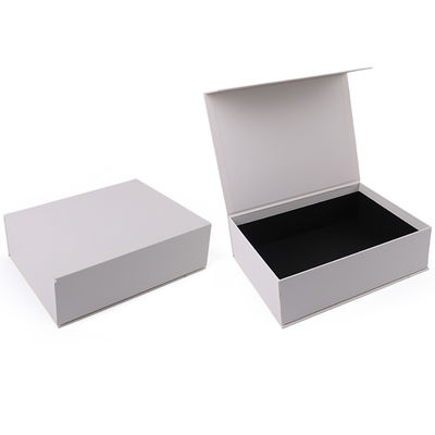 Fabrication en gros de boîtes cadeaux magnétiques de haute qualité, emballage personnalisé avec logo de luxe, en carton écologique, papier blanc, boîte à bijoux magnétique
