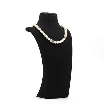 Mannequin de bijoux haut de gamme Présentoir de bijoux noir personnalisé Mannequin de bijoux