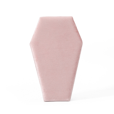 Boîte à bijoux de voyage en velours rose avec rangement personnalisé, OEM, boîte cadeau de Noël