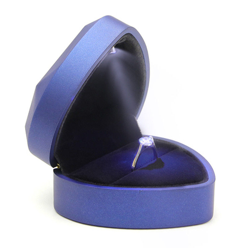 Emballage de bijoux LED pour des anneaux de luxe colliers boucles d'oreilles et bracelets Contactez-nous maintenant