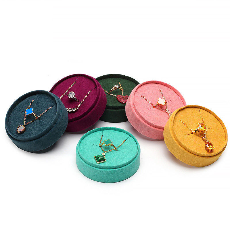 Obtenez la boîte à bijoux de Hanhong Custom Logo Boîte à boucles d'oreilles Bracelets Colliers Anneaux