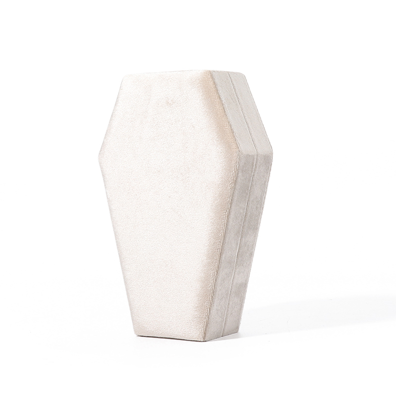 Organiseur personnalisé Stockage de velours blanc Jeux de boîte de voyage OEM bijoux de Noël boîte cadeau