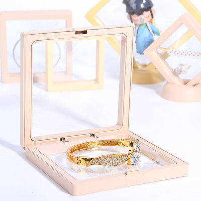 Boîte de suspension à membrane en PE pour bijoux, boîte d' affichage de bijoux Taille personnalisée