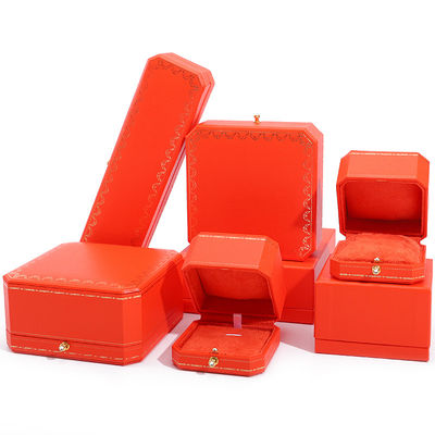 Boîte à bijoux en papier carton couleur personnalisée pour bracelet boucles d'oreilles Collier Ring
