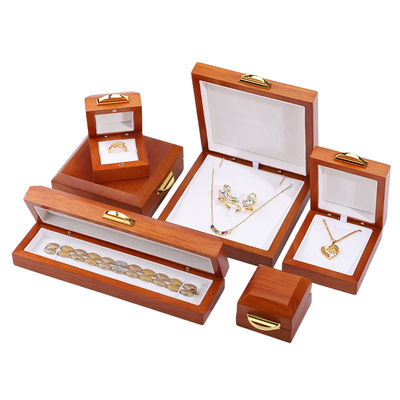 Boîte à bijoux en bois pour bracelet Ensemble d' anneaux de collier