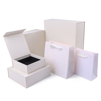 Fabrication en gros de boîtes cadeaux magnétiques de haute qualité, emballage personnalisé avec logo de luxe, en carton écologique, papier blanc, boîte à bijoux magnétique